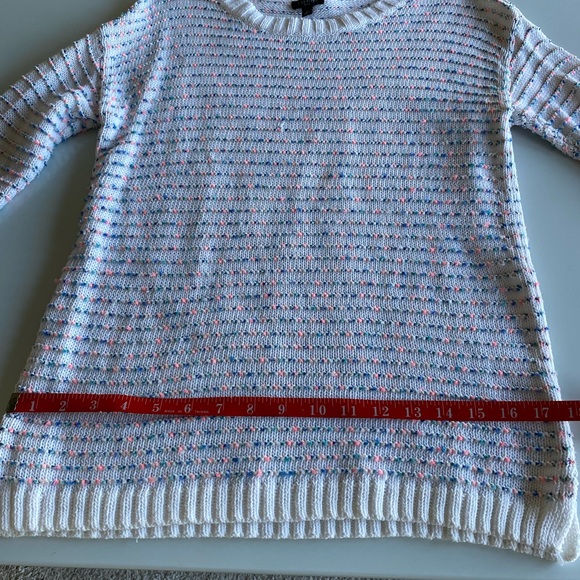 Talbots Petite Multicolored Oversized Knit Sweater, Size Petite P (Small) 🤍 - Picture 14 of 14